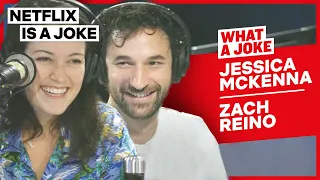 Jessica McKenna & Zach Reino Improv A Berry Good Musical | What A Joke | Netflix Is A Joke