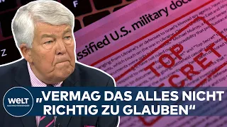 US-GEHEIMDOKUMENTE: „Habe weit mehr Fragen als Antworten, vermag das alles nicht richtig zu glauben“