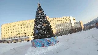 Магадан.  Дневной прокат по городу ч 2.   27 ноября 2019 г.