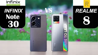 realme 8 vs infinix note 30