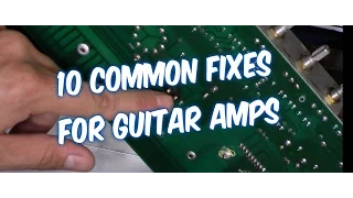 10 WAYS HOW TO FIX A GUITAR AMP AUDIO NOISE, SOUND DROPOUTS, NO POWER