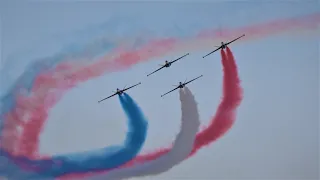 Patrouille Tranchant: beautiful Fouga Magister display at Air Legend 2023