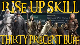 Lotr Rise To War: Rise up skill is op