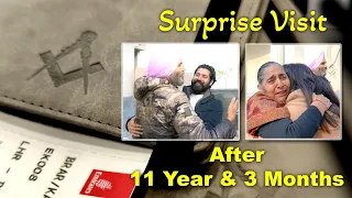 Surprise Visit From ENGLAND 🇬🇧 To INDIA 🇮🇳 After 11 Years 3 Months. Left As 1 Came Home As 2 Video4K