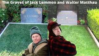 Visiting The Graves of Walter Matthau and Jack Lemmon