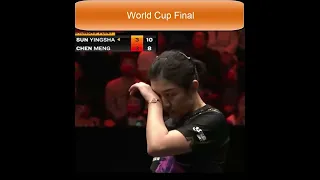 Sun Ying Sha vs. Chen Meng (WTT Cup Final 2022)