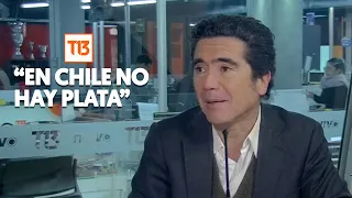 Ex ministro Briones asegura que en "Chile no hay plata"