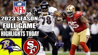 San Francisco 49ers vs Baltimore Ravens [FULL HIGHLIGHTS TODAY] WEEK 16 12/25/2023 | NFL HighLights