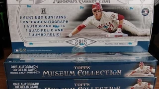 2015 Topps Museum Collection Baseball 3 Box Grop Break! SICK!