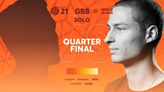 Artist 🇺🇸 vs FootboxG 🇧🇪 | GRAND BEATBOX BATTLE 2021: WORLD LEAGUE | Quarter Final