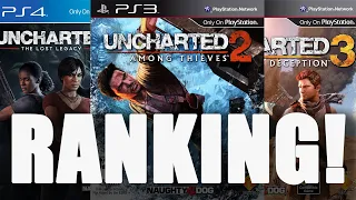 RANKING The UNCHARTED Series From Worst To Best