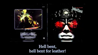 Judas Priest - Hell Bent for Leather - Lyrics