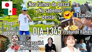 Nos fuimos de Pesca y Todo Mal 😂 + DSR y su Español JAPÓN - Ruthi San ♡ 07-08-23