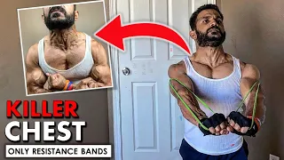 Top 3 Chest Workout with Resistance Bands | Hindi | Fitness My Life