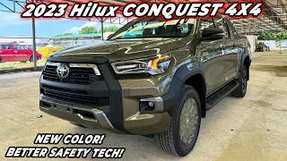 2023 Updated Toyota Hilux Conquest 4x4 AT |  New Color| Better Safety