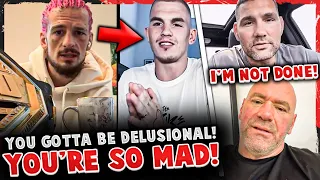 Sean O'Malley REVEALS WHY "DELUSIONAL" Ian Garry is MAD at him! Chris Weidman REFUSES Dana White!