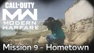 Call of Duty: Modern Warfare - KIDS/CHILDREN Mission 9 Hometown - Story Campaign Playthrough COD MW