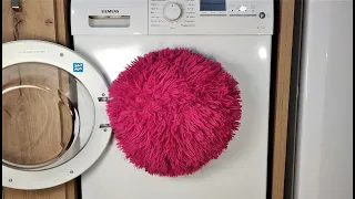 Experiment - Wet Pillows on Service Mode - in a Washing Machine