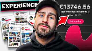 J'ai Posté 1 TikTok par jour sur 5 Comptes Pendant 1 Mois (rémunération multipliée)