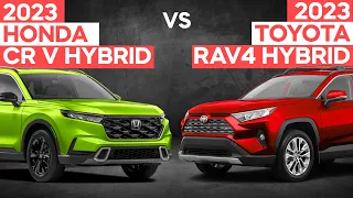 2023 Toyota RAV4 Hybrid VS 2023 Honda CR-V Hybrid | Which Reliable Hybrid SUV Should You Buy?