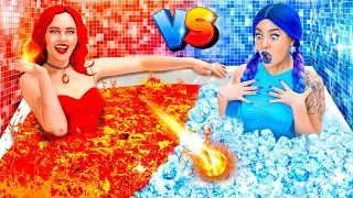 Chica Caliente vs Fría – Épica pelea de chicas - Momentos divertidos memorables por FUN2U