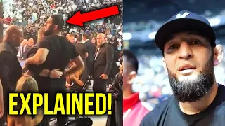 Why Khamzat Attacked Khabib's Team (Islam Makhachev vs Charles Oliveira) UFC 280