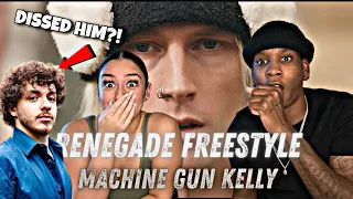 JACK HARLOW DISS?! | Machine Gun Kelly - Renegade Freestyle | REACTION