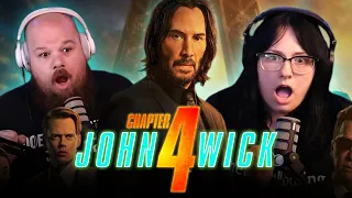 The Best One Yet?! | JOHN WICK 4 (2023) REACTION *First Time Watching*