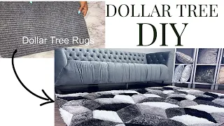 NEW $5!!! DOLLAR TREE LIVING ROOM RUG To Tryout Now!