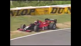 1985 Formula 2 @ Suzuka - Unknown Crashes