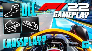 F1 22: DLC CIRCUITS, CROSSPLAY, CAR HANDLING FIRST IMPRESSIONS! (F1 22 Gameplay)