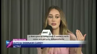 TVC - Fear The Walking Dead S3: Alycia Debnam-Carey & Colman Domingo Interview #1