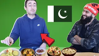 American tries Pakistani food for THE FIRST TIME!