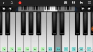 how to play kabhi jo badal on casio easy tutorial