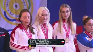 Final Air Rifle Team Women - ECH 10m Hamar, Norway (27.03.2022)