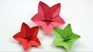 Origami Flower Easy - Lovely Cherry Blossom