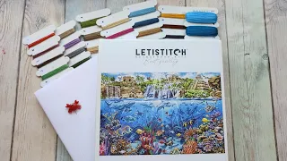 Обзор набора Letistitch L8036 Pirate Islande / вышивка крестом