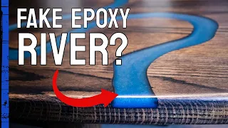 SAVE MONEY on EPOXY when making a RIVER TABLE! - #save #epoxy #money