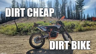 XPRO Templar 250 review and discussion. Dirt Cheap Dirt Bike