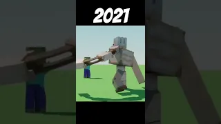 IRON GOLEM EVOLUTION Animation #Shorts #Minecraft #Animation