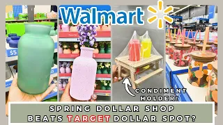 *HUGE* Walmart Dollar Shop SPRING + SUMMER 2024 | SHOP WITH ME | OUTDOOR MUST HAVES | SHOPPING VLOG