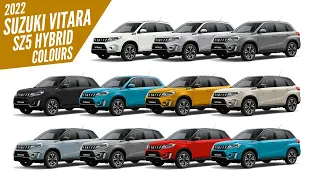 2022 Suzuki Vitara SZ5 Hybrid - All Color Options - Images | AUTOBICS