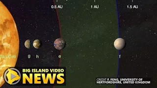 Four Earth-sized Planets Confirmed Orbiting Tau Ceti (Aug. 10, 2017)