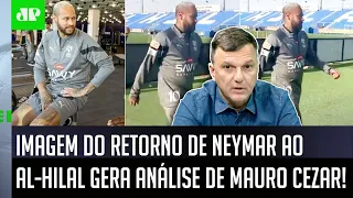 "ESSA IMAGEM CHOCA! A MINHA DÚVIDA agora é: será que o Neymar..." Mauro Cezar FALA TUDO!