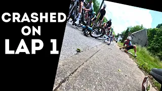 I Crashed on Lap 1 at Pro Road Nationals