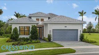 New Construction Home Westlake Florida | Cresswind Palm Beach | 1828 SF | 55+ Community