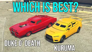 Duke O' Death VS Armoured Kuruma (GTA V Online) | Which is Best?