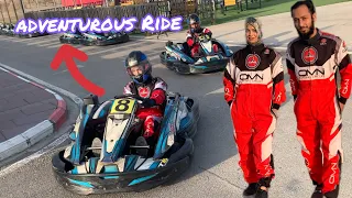 Omni Karting Circuit Karachi| Adventurous Ride |Faiqa Aqib