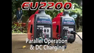 Honda EU2200i Generator Parallel and DC Charging
