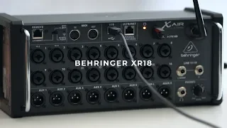 Mesa Behringer XR18 vale a pena ? Review Fernando Cesar